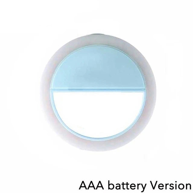 36 LED Selfie Ring Light Clip for Phones and Laptops