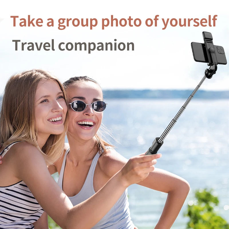 Bluetooth Selfie Stick Tripod with Remote and Fill Light